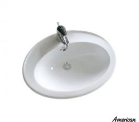 Lavabo Bán Âm Bàn American Standard 0477-WT
