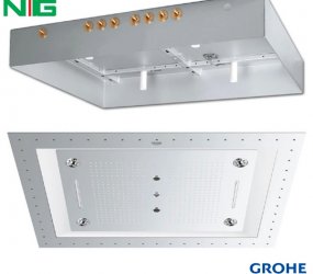 Bộ Bát Sen Âm Trần Grohe AquaSymphony 26373001 + 26376001