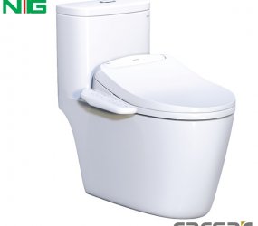 Bồn Cầu Nắp Điện Tử CAESAR CD1364 + TAF400H