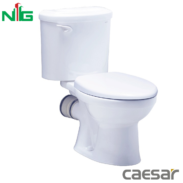 Bồn Cầu Thoát Ngang CAESAR CPT1332