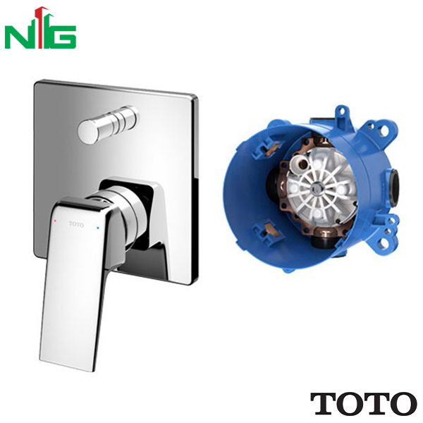Bộ Trộn Nóng Lạnh Âm Tường TOTO TBG10304V/TBN01001B