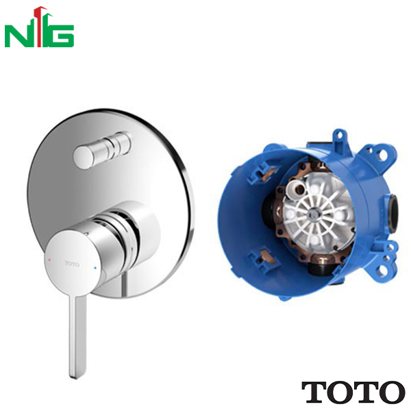 Bộ Trộn Nóng Lạnh Âm Tường TOTO TBG11304V/TBN01001B