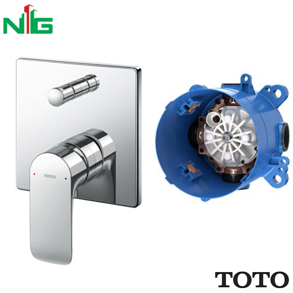 Bộ Trộn Nóng Lạnh Âm Tường TOTO TBG04304B/TBN01001B