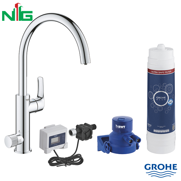 Bộ Vòi Rửa Bát Lọc Nước GROHE 30384000
