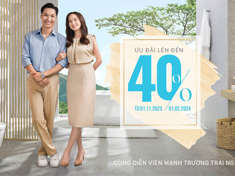 Khuyến Mại Mùa Đông 2023 - Ưu Đãi Lên Tới 40% Khi Mua Thiết bị Vệ Sinh INAX