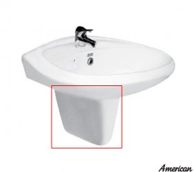 Chân Lavabo Treo Tường American Standard VF-0912
