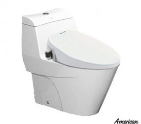 Bồn Cầu Nắp Rửa Cơ American Standard VF-2010S