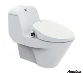 Bồn Cầu Nắp Rửa Cơ American Standard VF-2011S