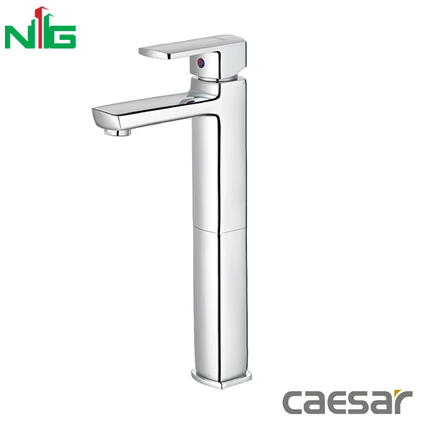 Vòi Lavabo Nóng Lạnh Cổ Cao CAESAR B551CU