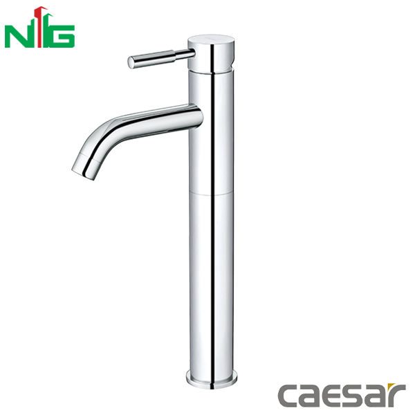 Vòi Lavabo Cổ Cao Nóng Lạnh CAESAR B225CU