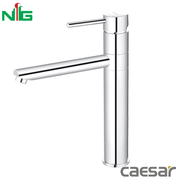 Vòi Lavabo Nóng Lạnh Cổ Cao CAESAR B751CU