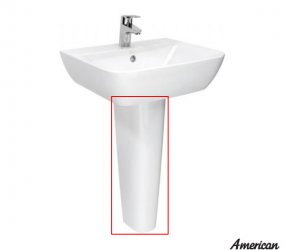 Chân Lavabo Treo Tường American Standard WP-F711