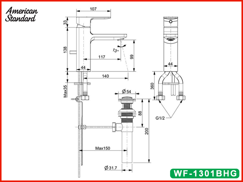 ban-ve-ky-thuat-voi-lavabo-nong-lanh-american-standard-WF-1301BHG