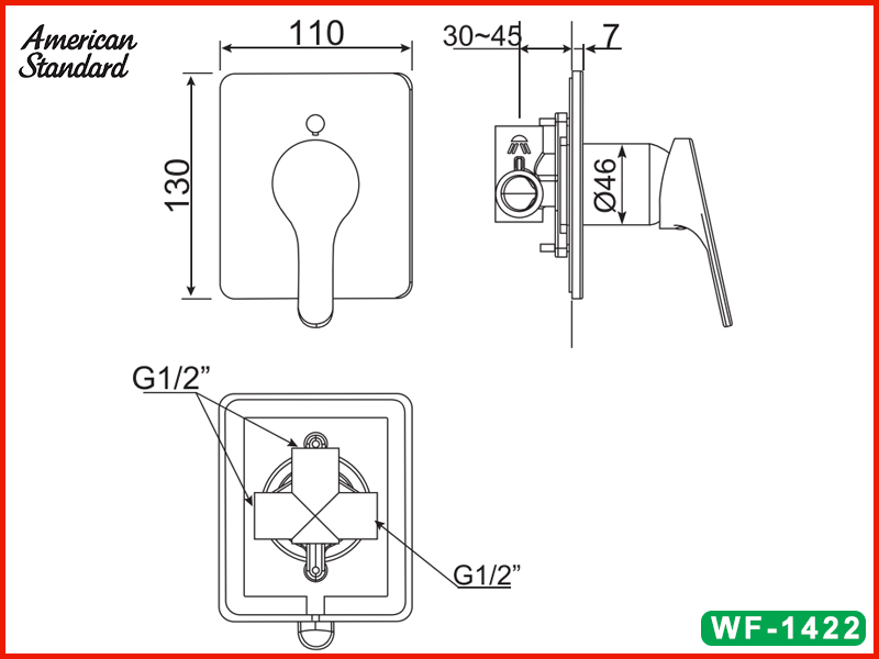 ban-ve-ky-thuat-bo-tron-nong-lanh-am-tuong-american-standard-wf-1422