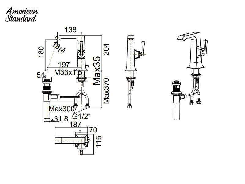 ban-ve-ky-thuat-voi-lavabo-nong-lanh-american-standard-wf-1601