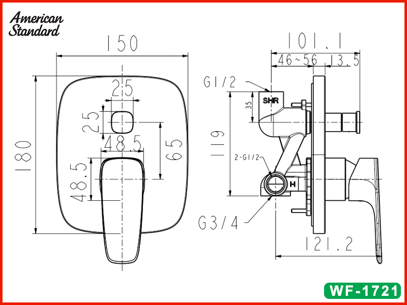 ban-ve-ky-thuat-bo-tron-nong-lanh-am-tuong-american-standard-wf-1721