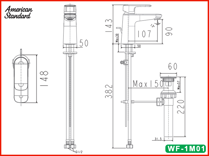 ban-ve-ky-thuat-voi-lavabo-nong-lanh-american-standard-loven-wf-1m01