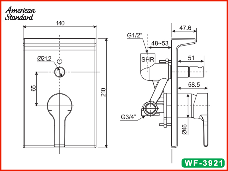 ban-ve-ky-thuat-bo-tron-nong-lanh-am-tuong-american-standard-wf-3921