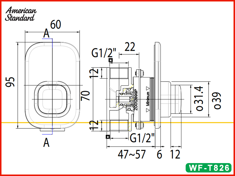 ban-ve-ky-thuat-cu-sen-lanh-am-tuong-american-standard-wf-t826