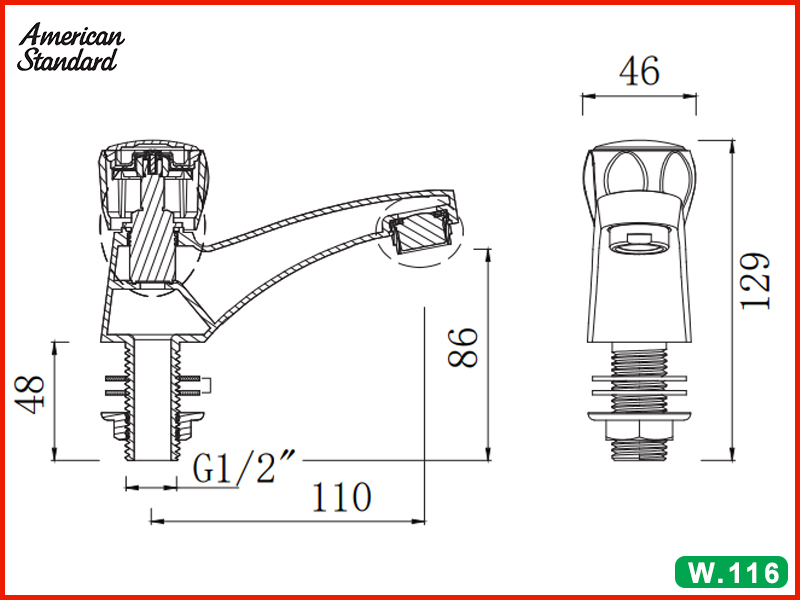 ban-ve-ky-thuat-voi-lavabo-lanh-american-standard-w-116