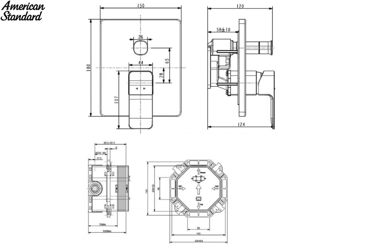 ban-ve-ky-thuat-bo-tron-nong-lanh-am-tuong-american-standard-wf-1321