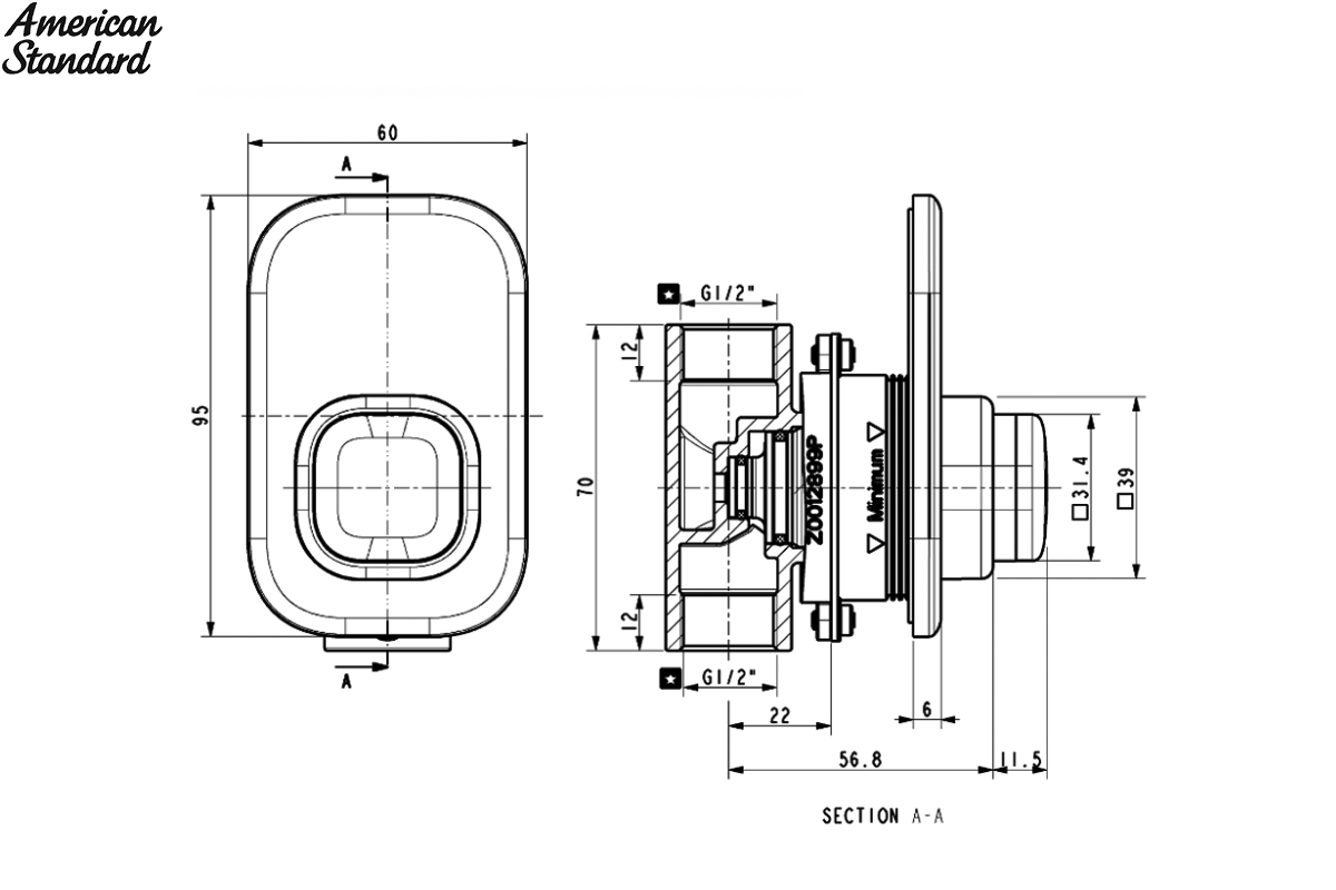 ban-ve-ky-thuat-cu-sen-lanh-am-tuong-american-standard-wf-t826