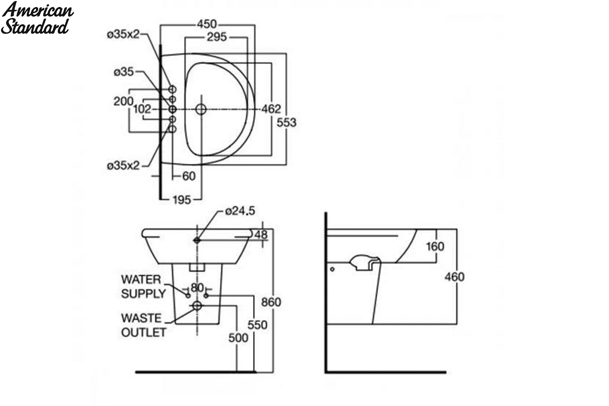 ban-ve-ky-thuat-chan-lavabo-treo-tuong-american-standard-0712-wt