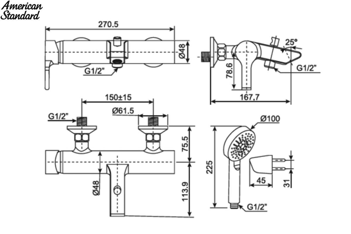 ban-ve-ky-thuat-voi-sen-nong-lanh-american-standard-wf-3911