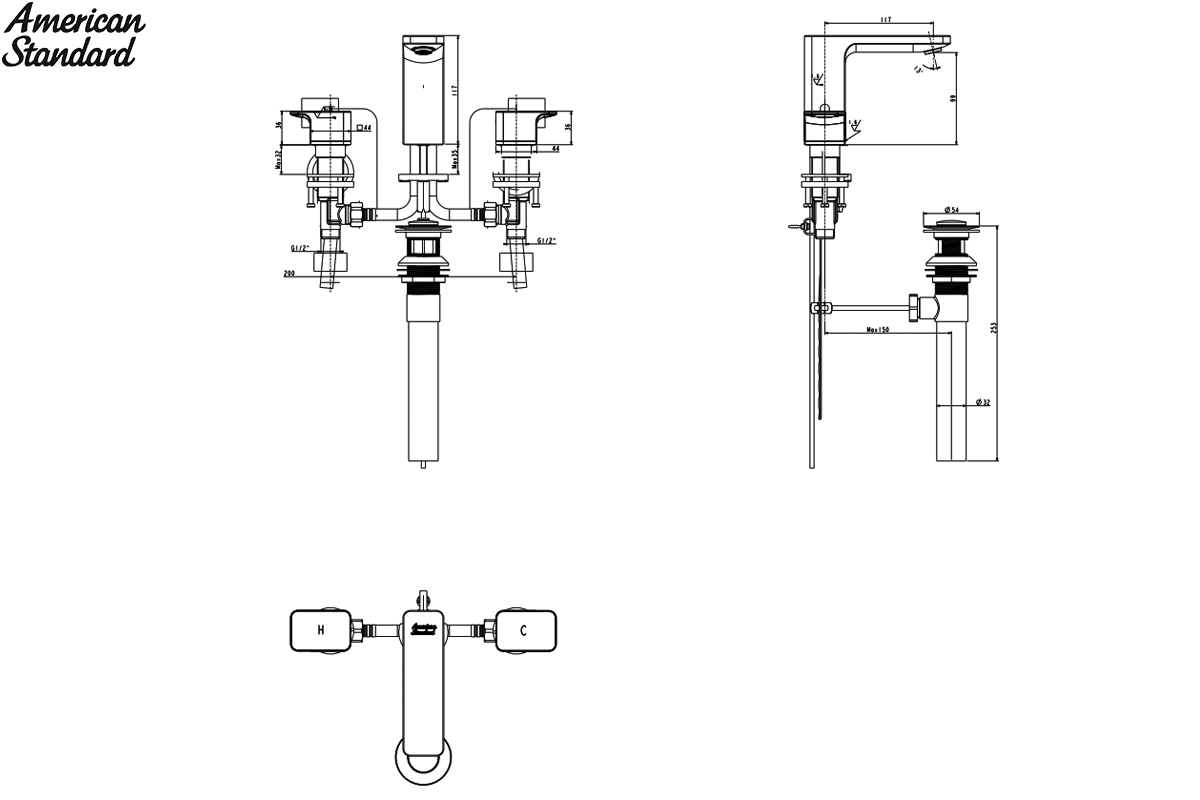 ban-ve-ky-thuat-voi-lavabo-3-lo-american-standard-WF-1303WS