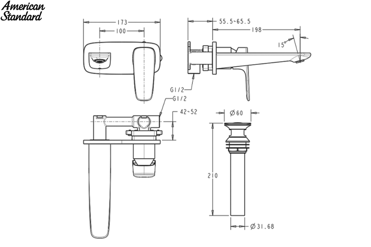 ban-ve-ky-thuat-voi-lavabo-gan-tuong-american-standard-wf-1704