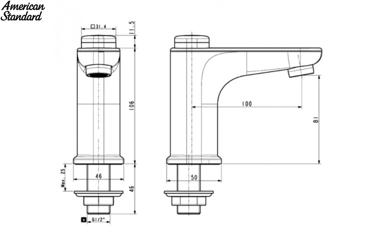 ban-ve-ky-thuat-voi-lavabo-lanh-american-standard-wf-t823