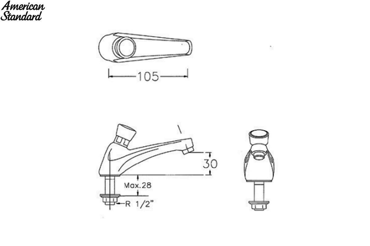 ban-ve-ky-thuat-voi-lavabo-ngat-tu-dong-american-standard-a-2400n