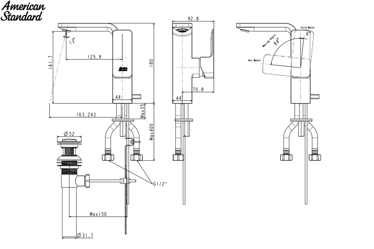 ban-ve-ky-thuat-voi-lavabo-nong-lanh-american-standard-WF-1305BHG