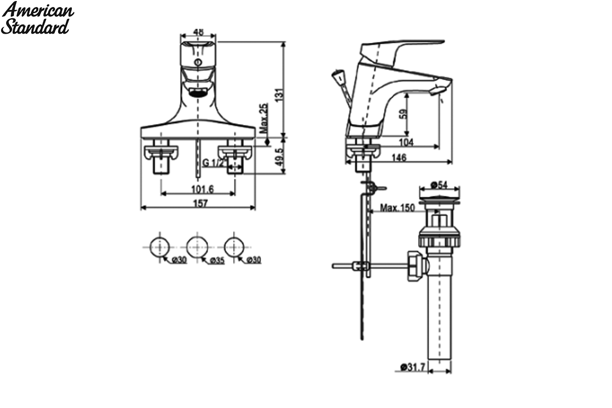 ban-ve-ky-thuat-voi-lavabo-nong-lanh-american-standard-wf-0302