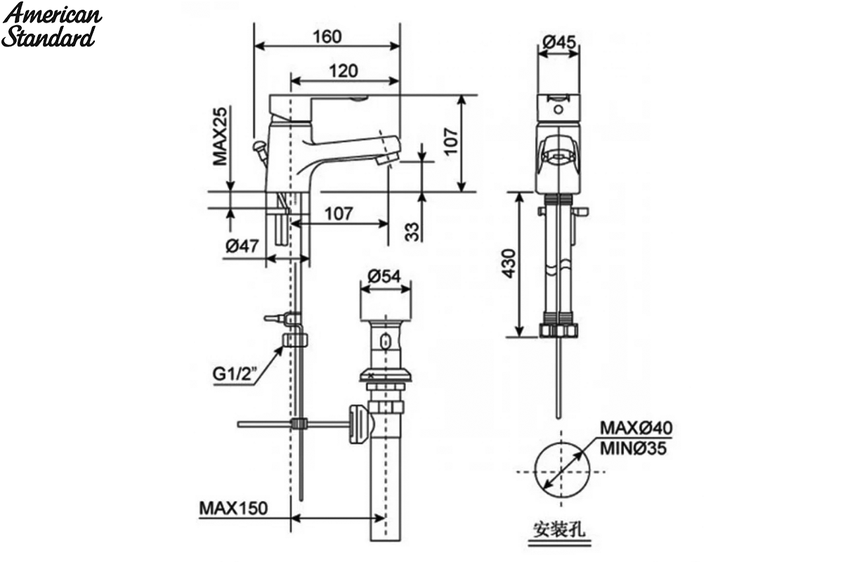 ban-ve-ky-thuat-voi-lavabo-nong-lanh-american-standard-wf-6501