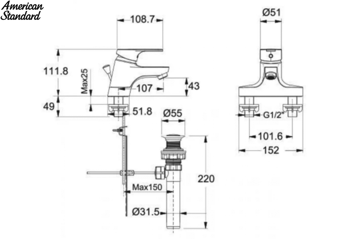 ban-ve-ky-thuat-voi-lavabo-nong-lanh-american-standard-wf1401