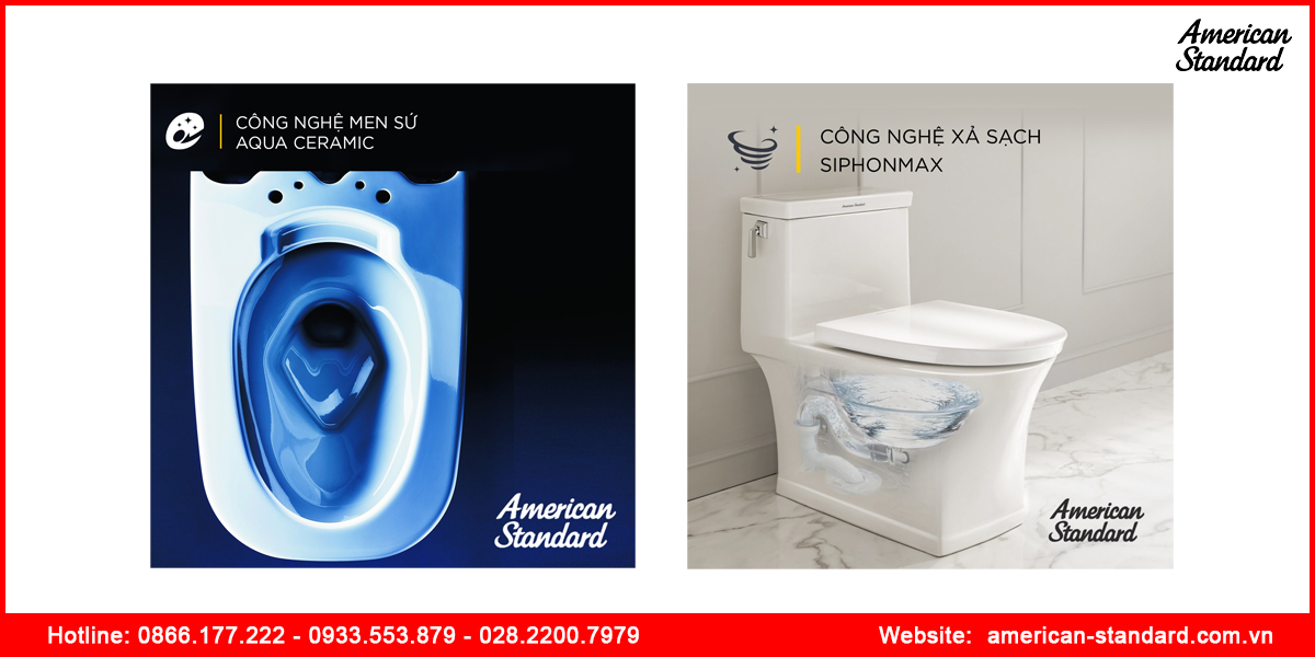 Công nghệ bồn cầu American Standard